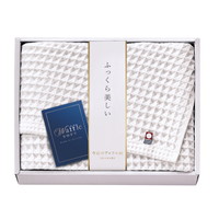 今治 ワッフルソフト バスタオル ホワイト IWT88300-WH【北海道・沖縄県・離島 配送不可】