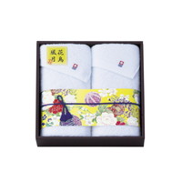 匠菴謹製 今治ブランド認定 国産フェイスタオル2P KFB-300【北海道・沖縄県・離島 配送不可】