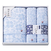 触れる和 はなみずき タオルセット HN-8850【北海道・沖縄県・離島 配送不可】