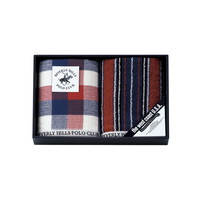 2セットでお届け　ビバリーヒルズポロクラブ フェイスタオル2P BP1523【北海道・沖縄県・離島 配送不可】