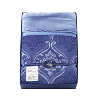 ティツィアナ・ガロ ふわふわあったかわた入り毛布 ブルー TGM-3010【北海道・沖縄県・離島 配送不可】