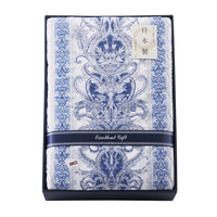 ウール10％入り 日本製合掛けふとん ブルー NW-120【北海道・沖縄県・離島 配送不可】