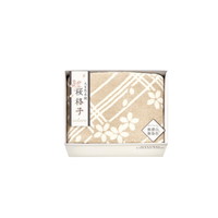 大自然本舗~桜格子~ 肌にやさしい自然色のシルク入り綿毛布(毛羽部分) SBN85150【北海道・沖縄県・離島 配送不可】
