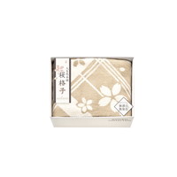 大自然本舗～桜格子～ 肌にやさしい自然色のシルク入り綿毛布（毛羽部分） SBN85250【北海道・沖縄県・離島 配送不可】
