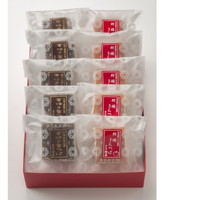 六美 北海道産小豆と余市産りんごの金つば10個セット【沖縄県・離島 配送不可】