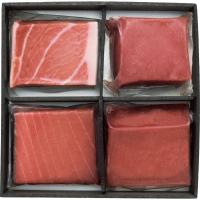 雫監修 天然マグロのお刺身セット 一段重