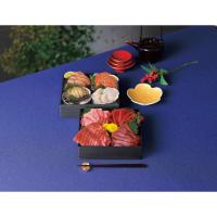 雫監修 天然マグロのお刺身セット 二段重