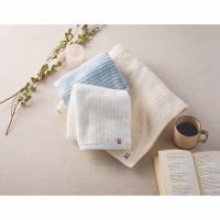 極ふわ やさしいたおる ベーシックライン フェイスタオル2枚セット ベージュ