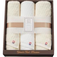 極ふわ やさしいたおる ベーシックライン フェイスタオル3枚セット ベージュ