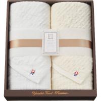 極ふわ やさしいたおる ベーシックライン ロングバスタオル２枚セット ベージュ