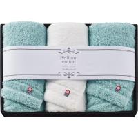 ブリリアントコットン フェイスタオル3枚セット