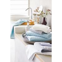 ナチュクル ふわふわ無撚糸 バス・フェイスタオルセット