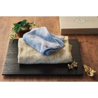 今治きらら フェイスタオル２枚セット（木箱入）