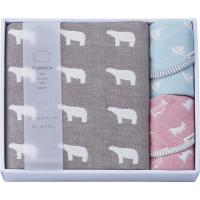 ふわら 六重織バスタオル・タオルハンカチセット