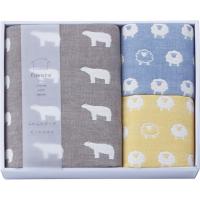 ふわら 六重織バス・フェイスタオルセット