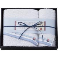 今治綿紗織 バス・フェイスタオルセット ブルー