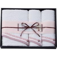 今治綿紗織 バス・フェイスタオルセット ピンク