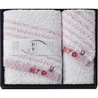 なごみね フェイス・ウォッシュタオルセット ピンク