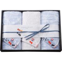 中忠 今治産金魚タオル フェイスタオル３枚セット