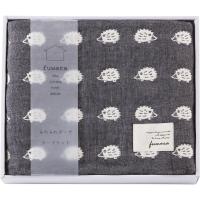 ふわら 六重織ガーゼひざかけ はりねずみ