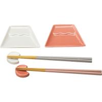 小田陶器 ｆｕｊｉ 小皿箸置揃