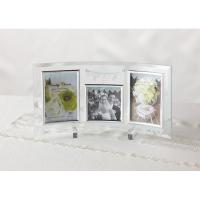 ジュエリーチャーム ガラスフォトフレーム 3窓