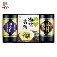 やま磯 味のり 卓上バラエティ ギフトセット 〔味付のり、しそ風味のり、のり茶漬〕味付海苔 お茶漬け［北海道・沖縄県・離島 配送不可］