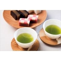 所沢 新井園本店 緑茶3種 飲み比べ〔抹茶入煎茶〈国産〉100g×2袋、深むし茶〈国産〉100g×2袋、ほうじ茶〈国産〉150g×2袋〕コーヒー・茶