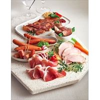 山形 平田牧場 ロカボセット ソーセージハム 6種計13個詰め合わせ〔極み荒挽きソーセージ100g×2、極みソーセージ100g×2、極みロースハム55g×1、極み生ハム55g×2、極みベーコン70g×2、三元豚味噌漬け112g×4 〕肉・肉加工品