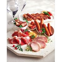 山形 平田牧場 ロカボセット ソーセージハム 6種計17個詰め合わせ〔極み荒挽きソーセージ100g×3、極みソーセージ100g×3、極みロースハム55g×2、極み生ハム55g×2、極みベーコン70g×2、三元豚味噌漬け112g×5 〕肉・肉加工品