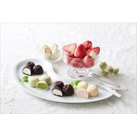 スルー たっぷりひとくち5種&いちごアイス 計110個〔チョコアイスボール5種類(バニラ×20個、ストロベリー・コーヒー・クランチ・抹茶×各10個)、苺アイス×50個(計110個) 〕その他スイーツ