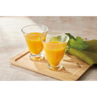 和歌山「早和果樹園」２種の有田みかんジュース飲み比べ