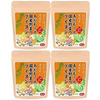 あかもくと国産野菜のブイヨン 4袋セット〔80g×4袋(スープ約128杯分)〕
