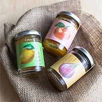 農家のジャム　３種セット（みかん／いちじく／レモン）