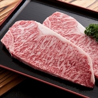 高橋畜産食肉　山形牛 ロースステーキ2枚入り〔400g〕 山形県