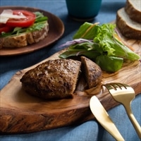 前田牧場の赤身牛 牛100％手ごねハンバーグ 6個入 ギフトセット〔140g×6〕