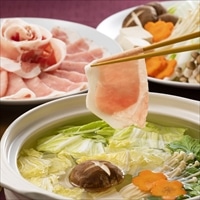 おかやまピーチポーク しゃぶしゃぶ用 食べ比べセット〔豚バラスライス280g、豚ローススライス280g、塩ぽん酢180g×2〕 豚肉