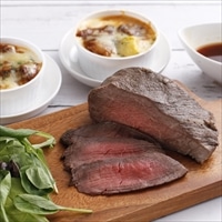 北海道ローストビーフとビーフグラタン 〔ローストビーフ200g×1、ソース30g×1、ビーフグラタン110g×2〕 北海道 洋食