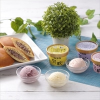 乳蔵アイス 生どら 詰め合わせ 〔乳蔵アイス(バニラ・ハスカップ・ストロベリー)×2、乳蔵北海道十勝生どら×4〕 アイスクリーム 生どら焼き