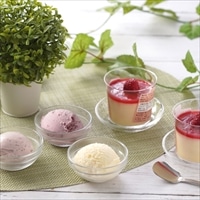 乳蔵アイス 木苺プリン 詰め合わせ 〔乳蔵アイス(バニラ・ハスカップ・ストロベリー)×2、きいちごプリン×2〕 アイスクリーム プリン