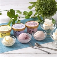 乳蔵アイス レアチーズケーキ 詰め合わせ 〔アイス(バニラ・ハスカップ・ストロベリー)×2、レアチーズケーキ×1〕 アイスクリーム ケーキ