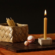 未来に繋がる 自然と共存していく知恵〈 お米のろうそく 〉ギフトセット　｜　有限会社大與・滋賀県