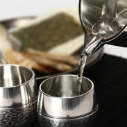 プロ仕様ホッと温まる錫タンポ１合　｜　錫光・埼玉県