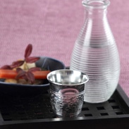 贈り物にも最適錫のぐい呑みIsago　｜　錫光・埼玉県