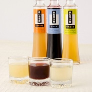 笹埜造酢 岡山県 飲む果実酢 3本セット〔マスカット・ピオーネ・清水白桃(各200ml)〕