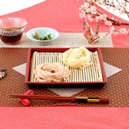 お祝いの気持ちを演出する〈ふる里水沢紅白うどん〉2食入×6セット | 株式会社叶屋食品・群馬県