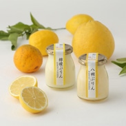 檸檬と八朔ぷりん詰め合わせ | 万汐農園・広島県