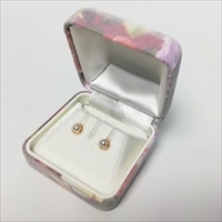 花珠真珠 ピアス 伊勢志摩産 アコヤ本真珠 4.5～5.0mm K18 〔ピアス1ペア、専用ケース、保証書〕