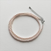 伊勢志摩 あこや真珠 ベビーパールネックレス〔真珠3.0~3.5mm、全長約42cm〕アクセサリー