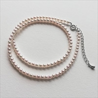 伊勢志摩 あこや真珠 ベビーパールネックレス〔真珠3.5~4.0mm、全長約42cm〕アクセサリー